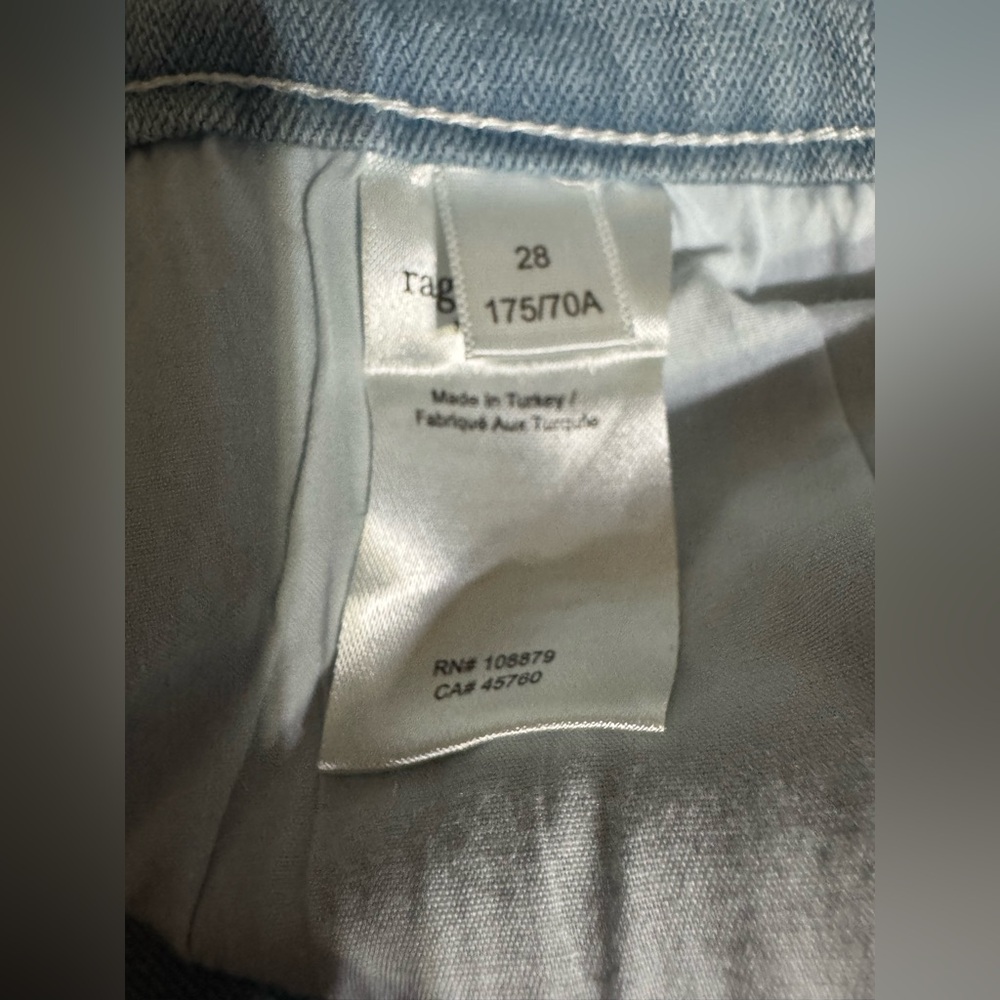 rag & bone Light Blue Flare & Wide Leg Jeans - Picture 13 of 14